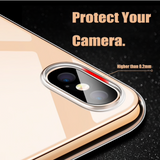 Slim Transparent Case (Black/TPU) - iPhone 6/6S Plus
