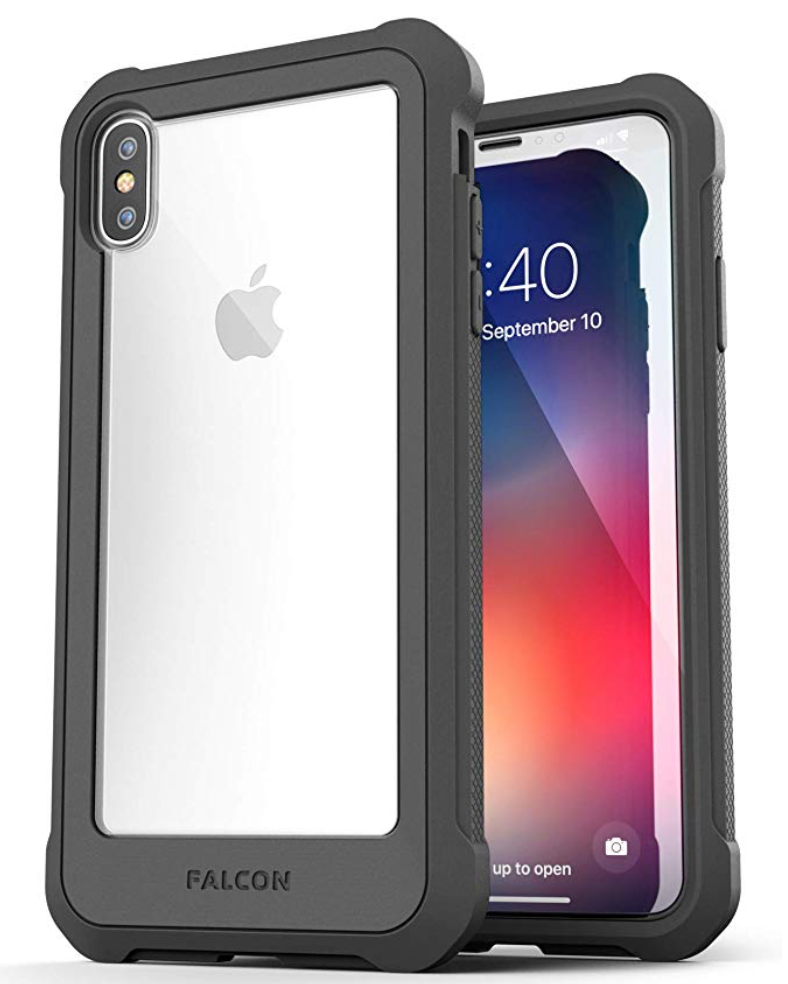 Encased Rugged Belt Clip Holster Clear (PC/TPU) - iPhone XS Max