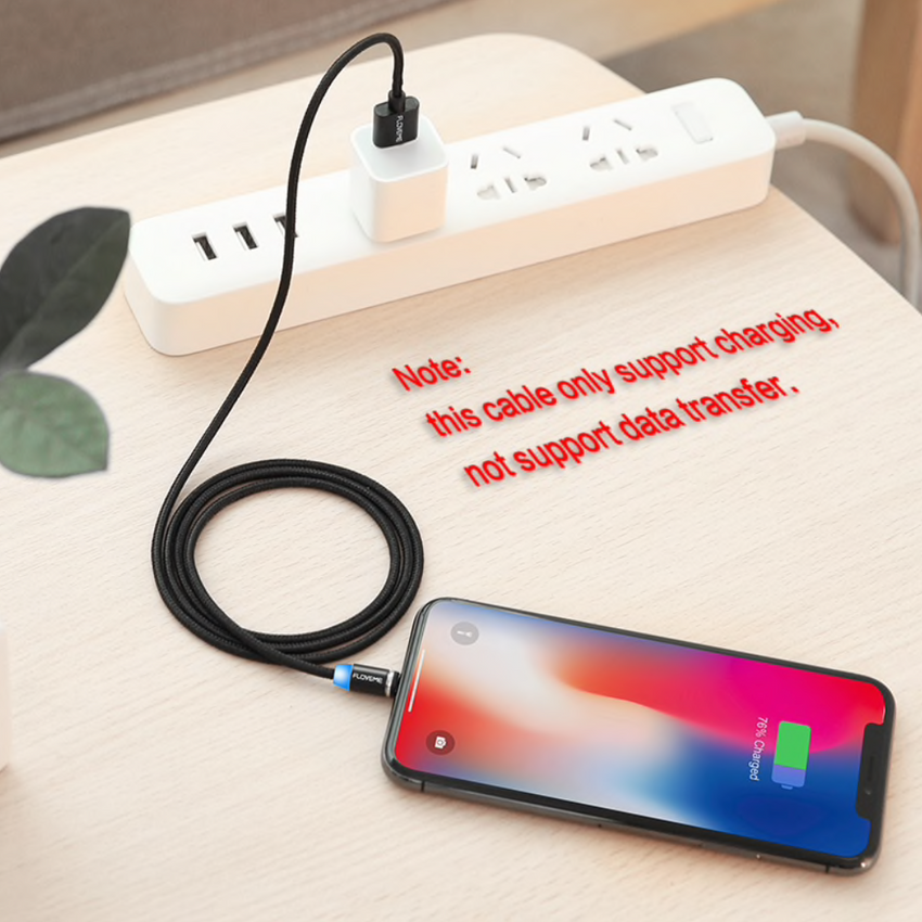 Braided Magnetic 1M Cable (Lightning) - iPhone