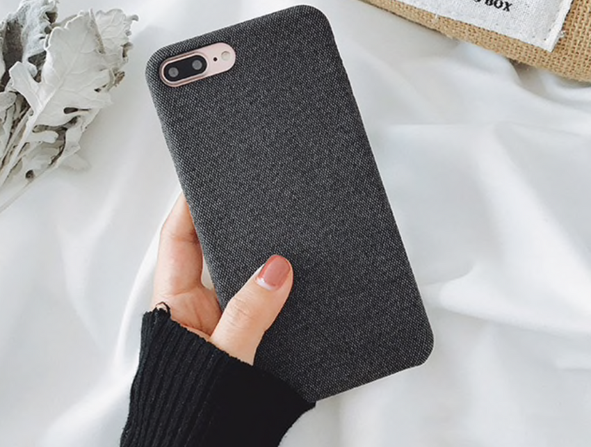 Slim Protective Cloth Case - iPhone XR