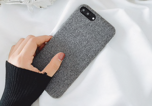 Slim Protective Cloth Case - iPhone XR