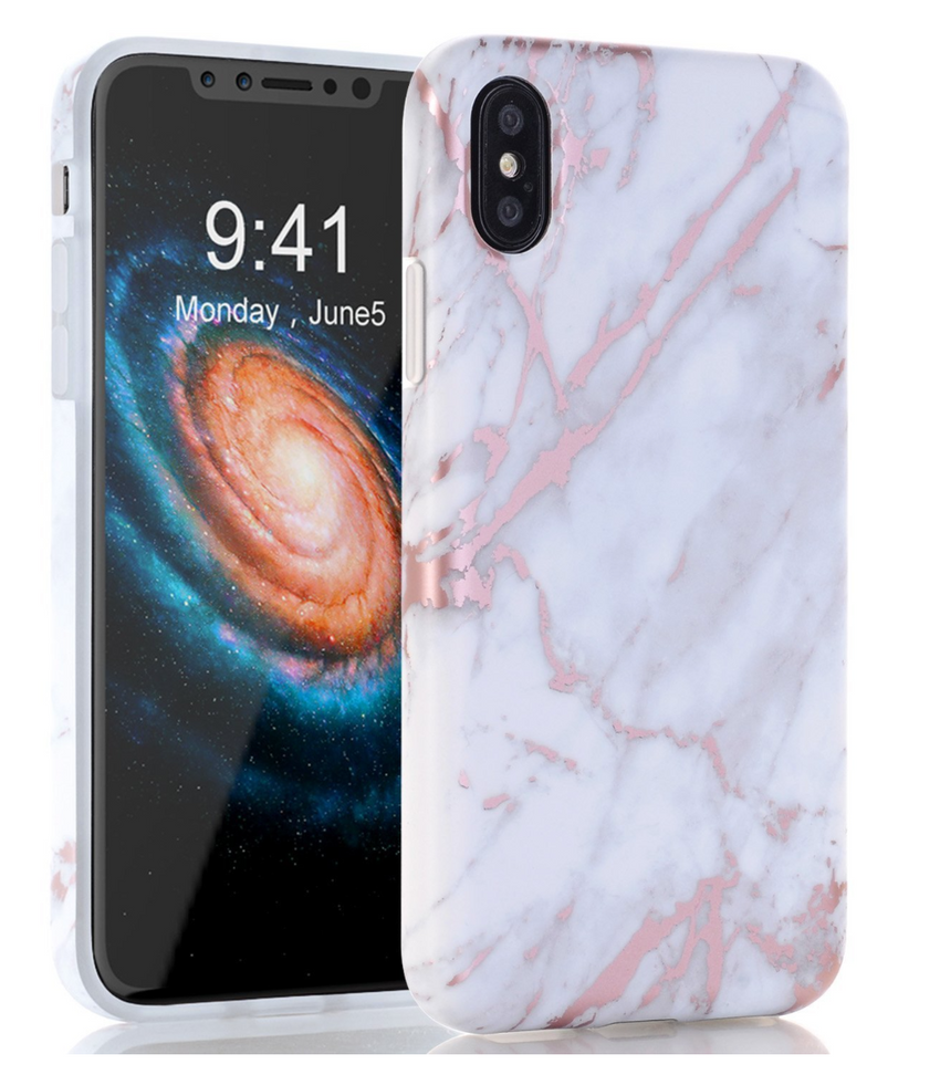 Marble Design Case (TPU) - iPhone X